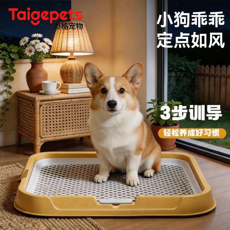 狗厕所大型中小型犬专用定点上厕所神器防踩屎尿狗尿盆超大狗砂盆