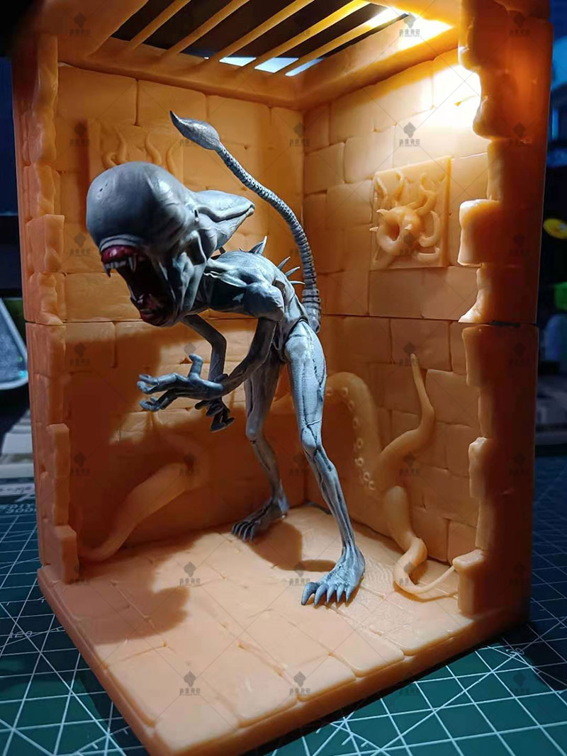 异形手办定制创意摆件3D打印高精模型stl代打服务白胚模