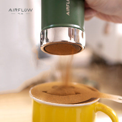 airflow咖啡撒粉器花式咖啡抹茶