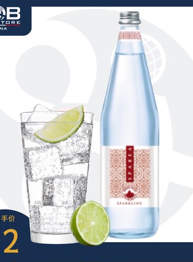 意大利进口斯巴达牌气泡水 750毫升 Mineral Sparkling Water