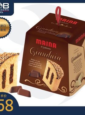 意大利吉安杜佳巧克力圣诞蛋糕750克Panettone Golosone Gianduia