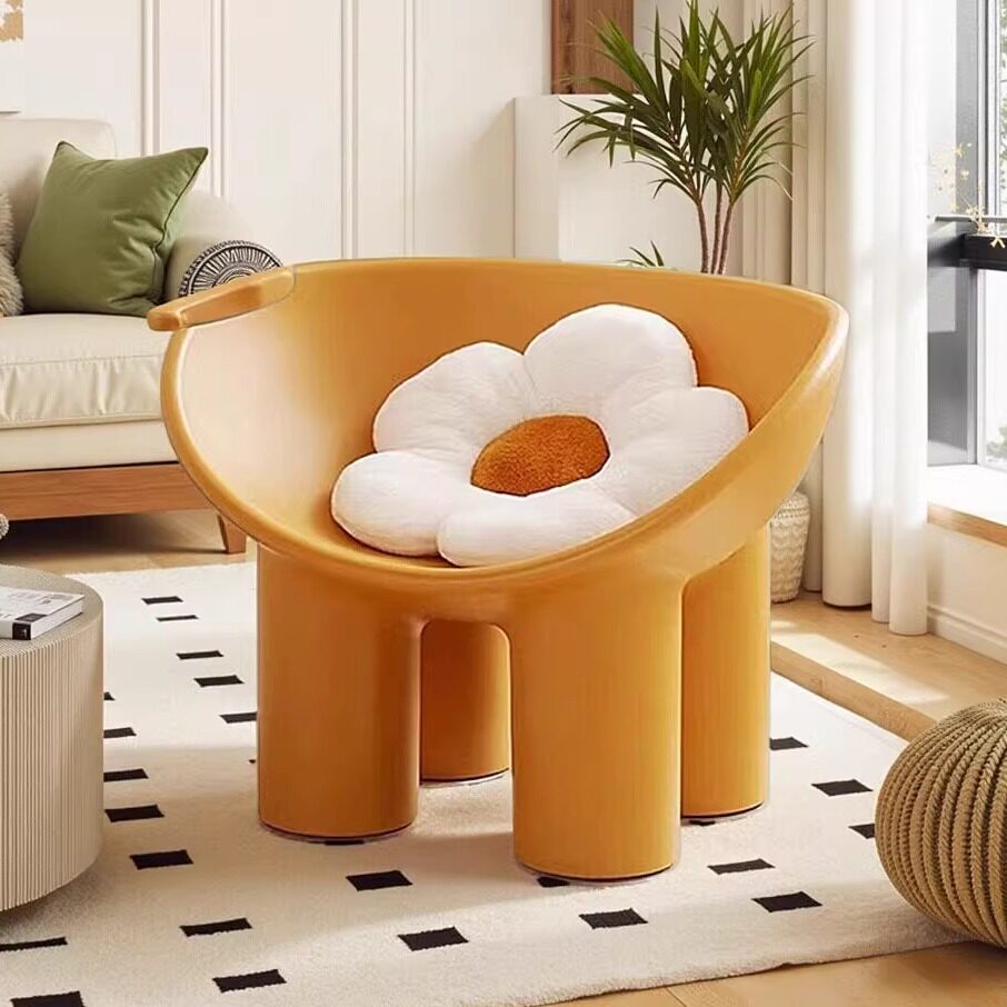 网红大象腿椅子儿童沙发懒人沙发单人创意造型座椅小户型客厅民宿