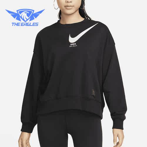 Nike/耐克正品2023春季新款女子圆领休闲套头卫衣DV8019-010