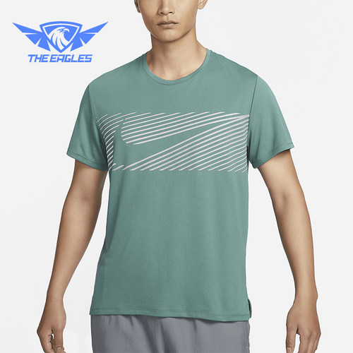 Nike/耐克男士跑步透气短袖