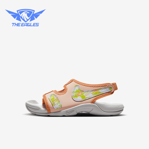 Nike/耐克正品Sunray Adjust 6 SE大童运动凉鞋DX6385-800