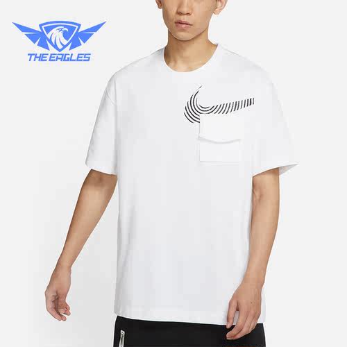 Nike/耐克正品夏季新款男子宽松圆领透气短袖上衣DM7898-100