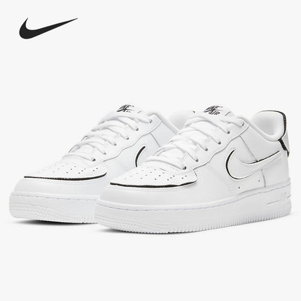 Nike/耐克正品NIKE AF1/1 (GS) 大童休闲运动童鞋 新款CT3840-100