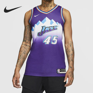 Nike/耐克正品犹他爵士队NIKE JERSEY夏季新款男子球衣AV4517