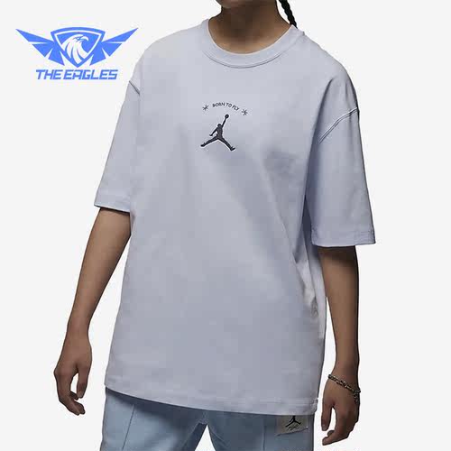 Nike/耐克正品2023夏季JORDAN女子运动休闲短袖T恤FJ7710-085
