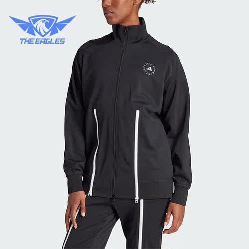 Adidas/阿迪达斯正品2023新款TR TOP女子运动夹克外套IM2071