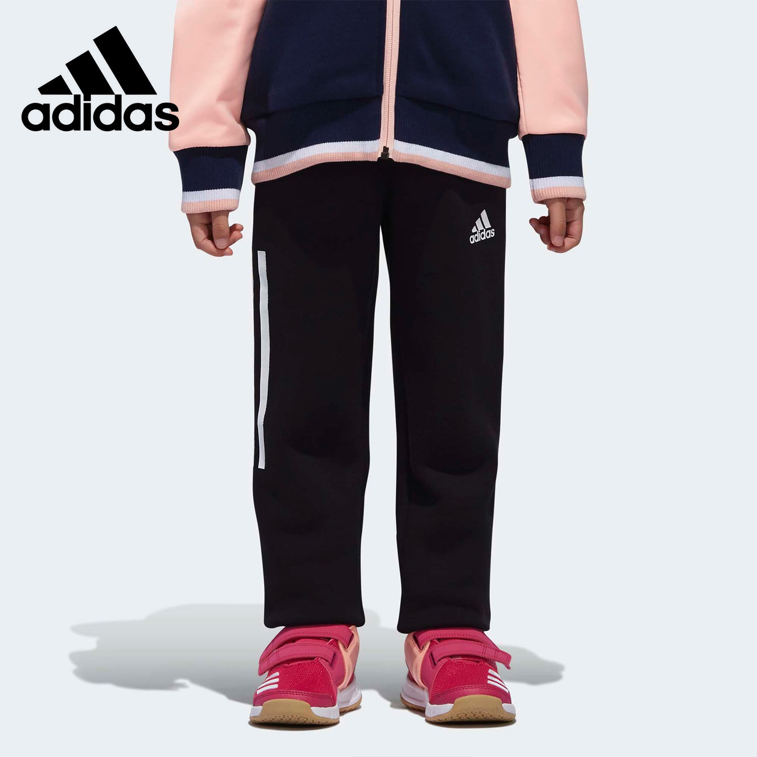 阿迪达斯童装运动裤针织裤长裤