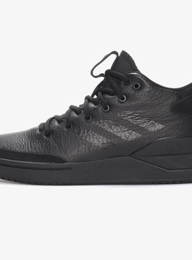 Adidas/阿迪达斯正品男女鞋NEO高帮耐磨纯黑高帮运动休闲鞋G25761
