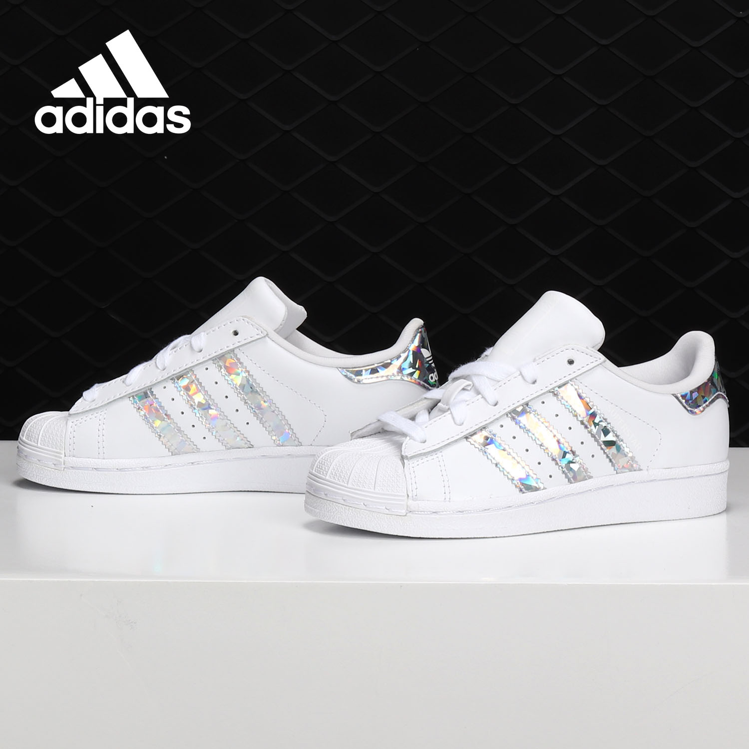 Adidas/阿迪达斯正品三叶草 SUPERSTAR C小童休闲运动鞋CG6708-封面