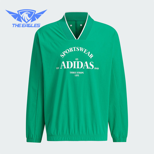Adidas/阿迪达斯正品M VERBIAGE SWT3 男士V领套头衫JE3668