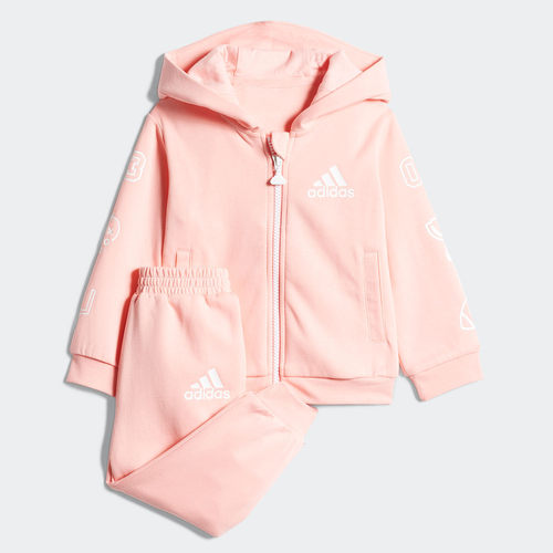 连帽拉链运动套装阿迪达斯春秋