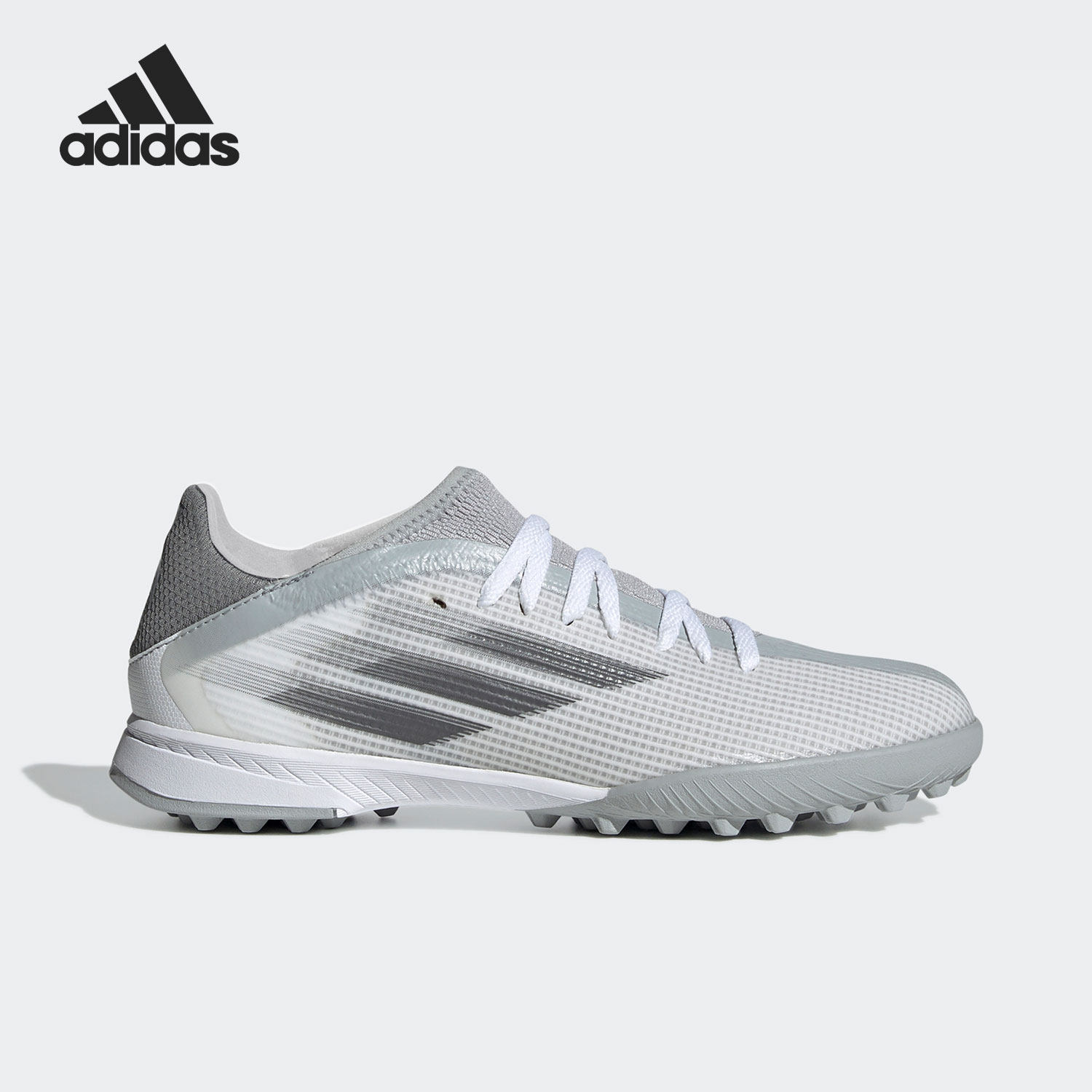 Adidas/阿迪达斯正品X SPEEDFLOW.3 大童草坪足球鞋 FY3322