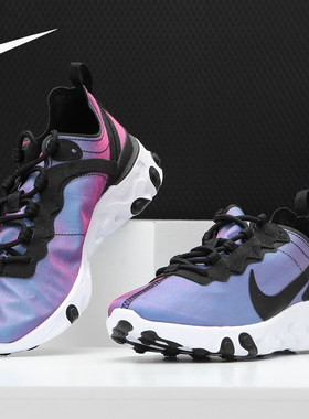 Nike/耐克正品REACT ELEMENT 55 PRM男女运动跑步鞋CD6964 BQ2728