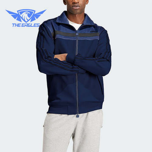 Adidas/阿迪达斯正品PREM TT 男士拉链运动夹克外套IS3323