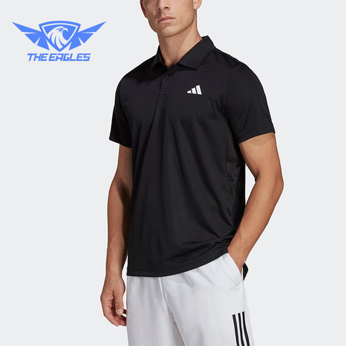 Adidas/阿迪达斯正品2023夏季男子网球运动短袖POLO衫HS3236