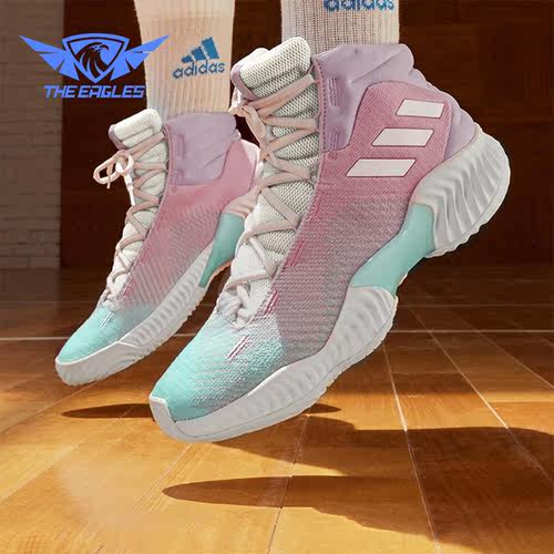 Adidas/阿迪达斯正品PRO BOUNCE 2018男女运动篮球鞋IG4496