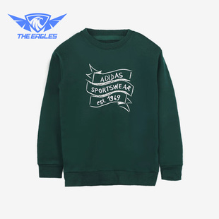 小童圆领套头休闲卫衣IN6538 新款 Adidas 阿迪达斯正品