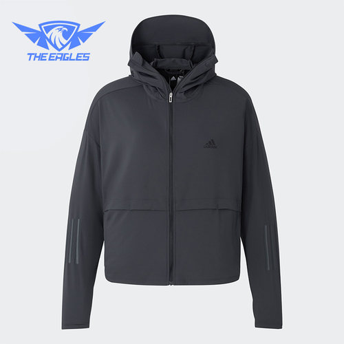 Adidas/阿迪达斯正品夏季女子款凉感轻薄帽檐面罩休闲外套IW9434