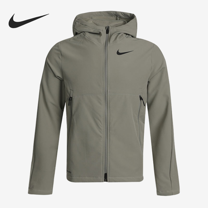 Nike/耐克正品新款男子防风连帽时尚舒适意思休闲夹克CU7347-320