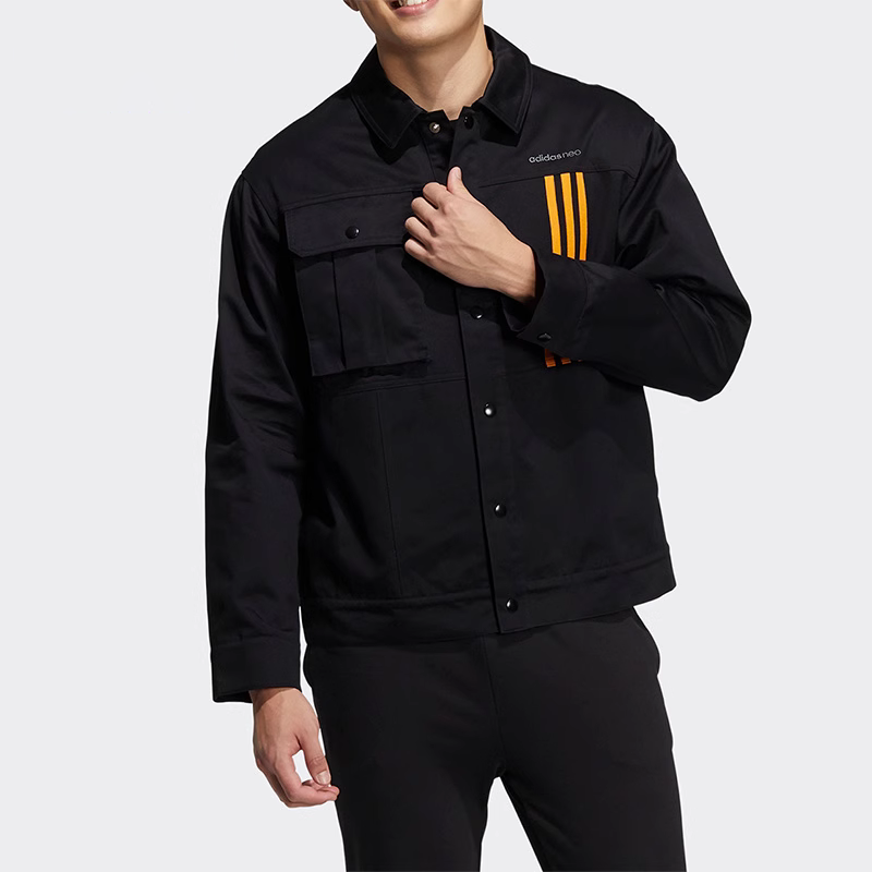 Adidas/阿迪达斯正品NEO男子新款时尚运动工装翻领夹克外套HG9049,运动服/休闲服装,运动茄克/外套,淘宝优惠券,粉丝福利购,淘宝优惠卷