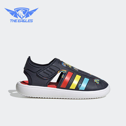 Adidas/阿迪达斯正品2023年新款儿童透气运动沙滩凉鞋GY2459