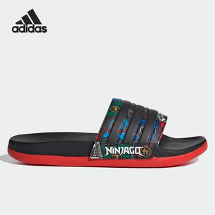 儿童轻便透气休闲运动拖鞋 2021夏季 FY8835 阿迪达斯正品 Adidas