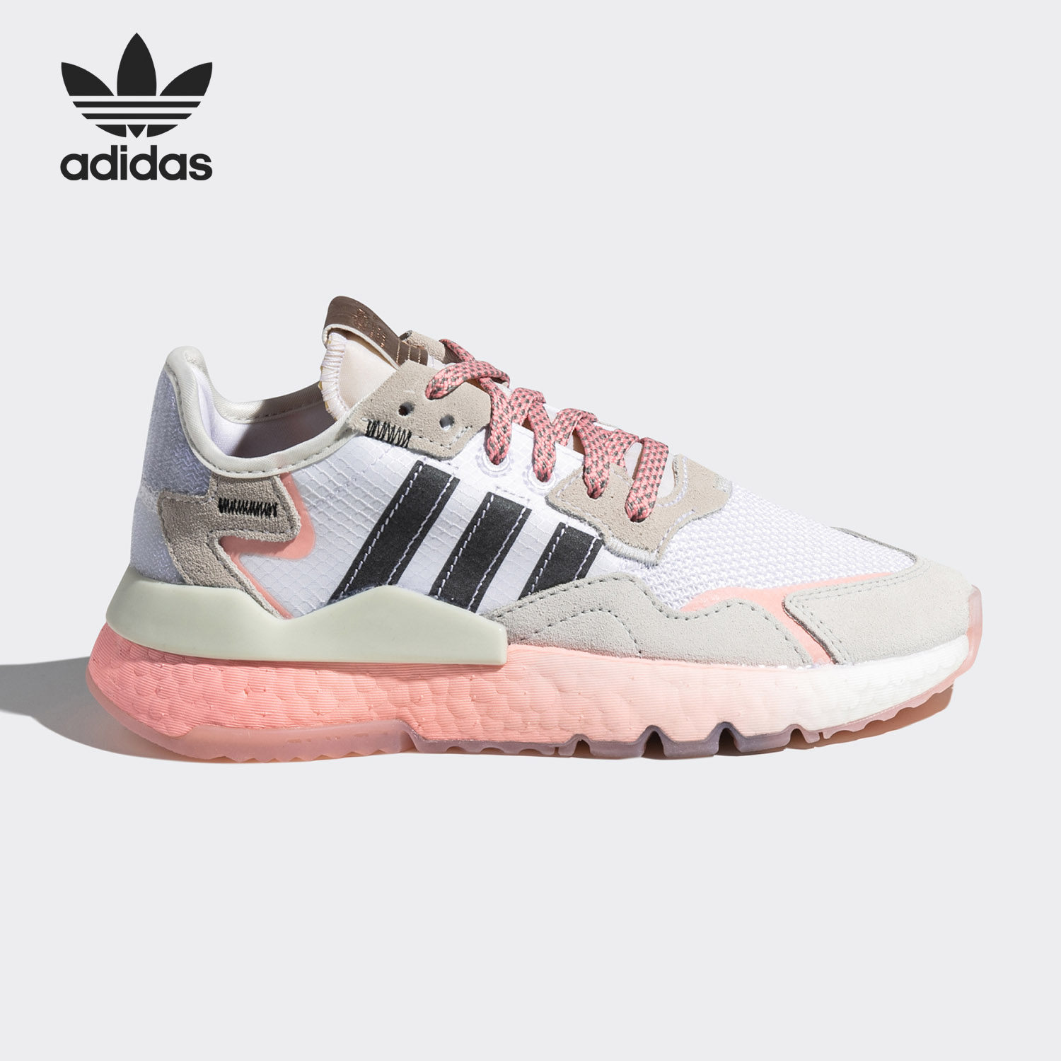 Adidas/阿迪达斯正品三叶草 NITE JOGGER W 女子经典运动鞋FV8431,运动鞋new,运动休闲鞋,淘宝优惠券,粉丝福利购,淘宝优惠卷