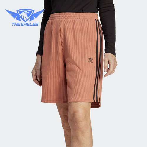 Adidas/阿迪达斯正品三叶草女子新款宽松休闲运动短裤IC5451