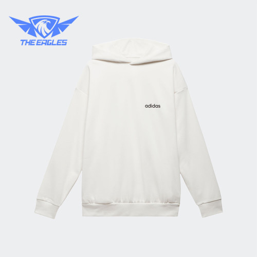 Adidas/阿迪达斯正品三叶草男女同款加绒保暖连帽卫衣IA3439