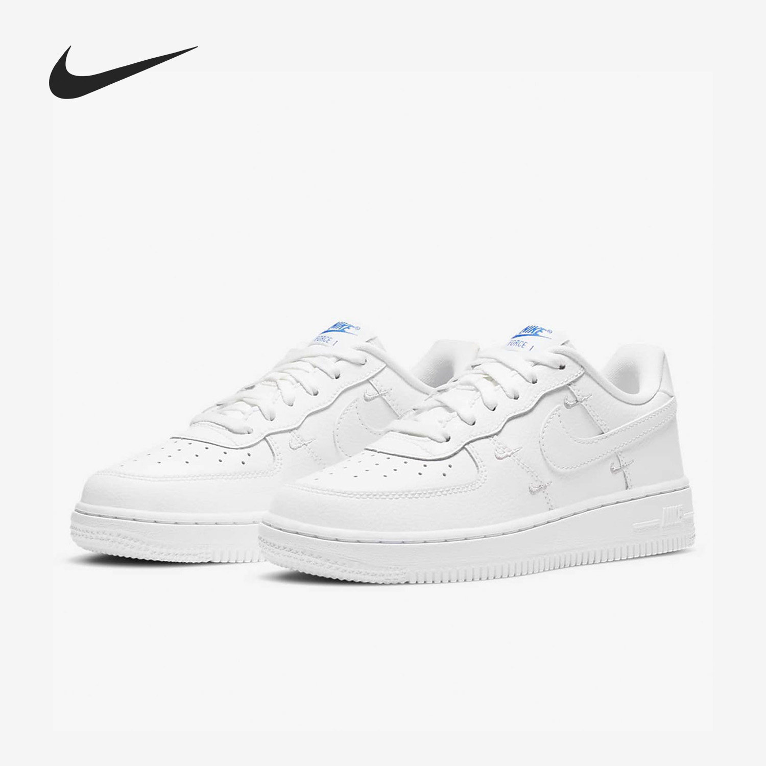 Nike/耐克正品AIR FORCE 1 (GS) 大童女子低帮运动休闲鞋 CT3956
