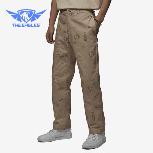Nike/耐克正品新款Air Jordan男子休闲印花运动长裤DV7560-254