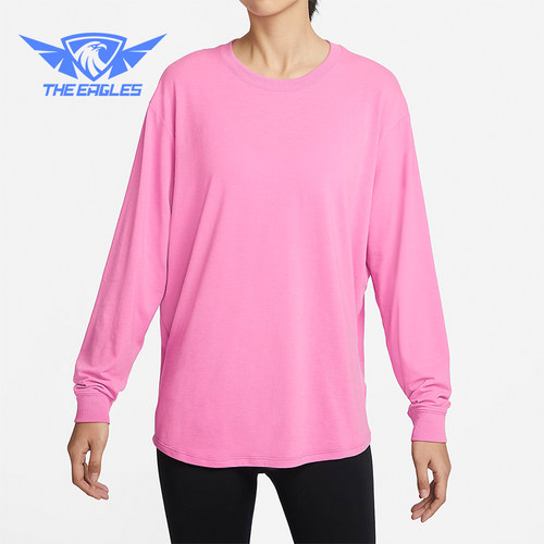 Nike/耐克正品新款女士圆领宽松透气休闲运动T恤FN2818-675