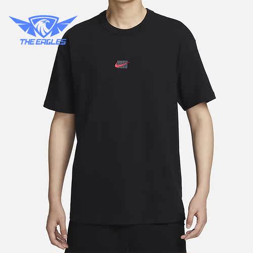 Nike/耐克正品2023夏新款针织休闲男子款运动圆领短袖FJ7725-010