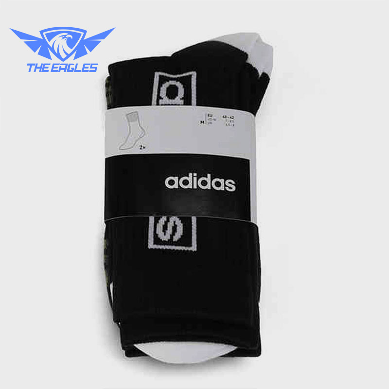 Adidas/阿迪达斯正品neo秋季中性CREW GR 2PP运动休闲袜 GE6145