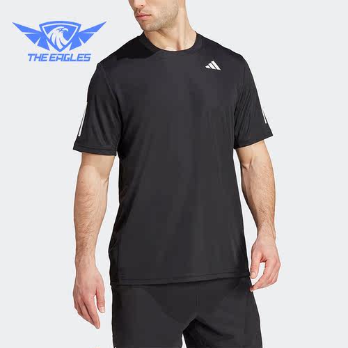 Adidas/阿迪达斯正品2023夏新款网球男子运动短袖T恤IS2296
