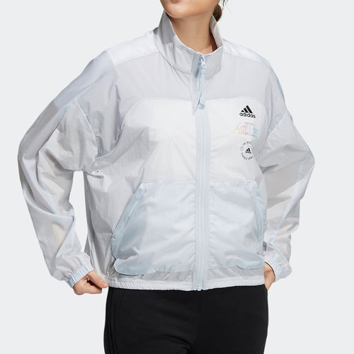 Adidas/阿迪达斯正品 新款女子夏季薄款运动夹克外套 HA3638