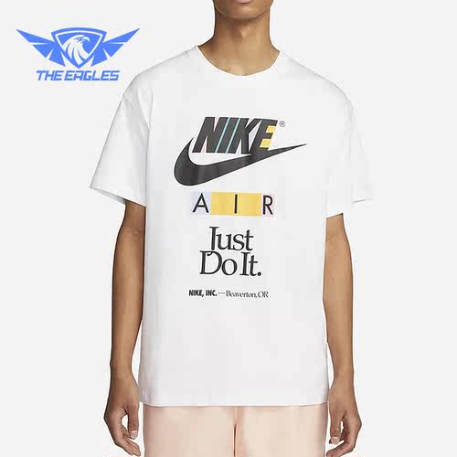 Nike/耐克正品2023夏季男子休闲印花运动短袖T恤FB9779-100