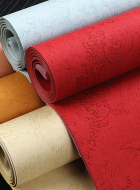 仿明清水印瀛海笺宣纸小楷作品纸半生半熟书法专用纸仿古四尺六尺对开书宣纸隶书篆书毛笔字比赛投稿国展创作