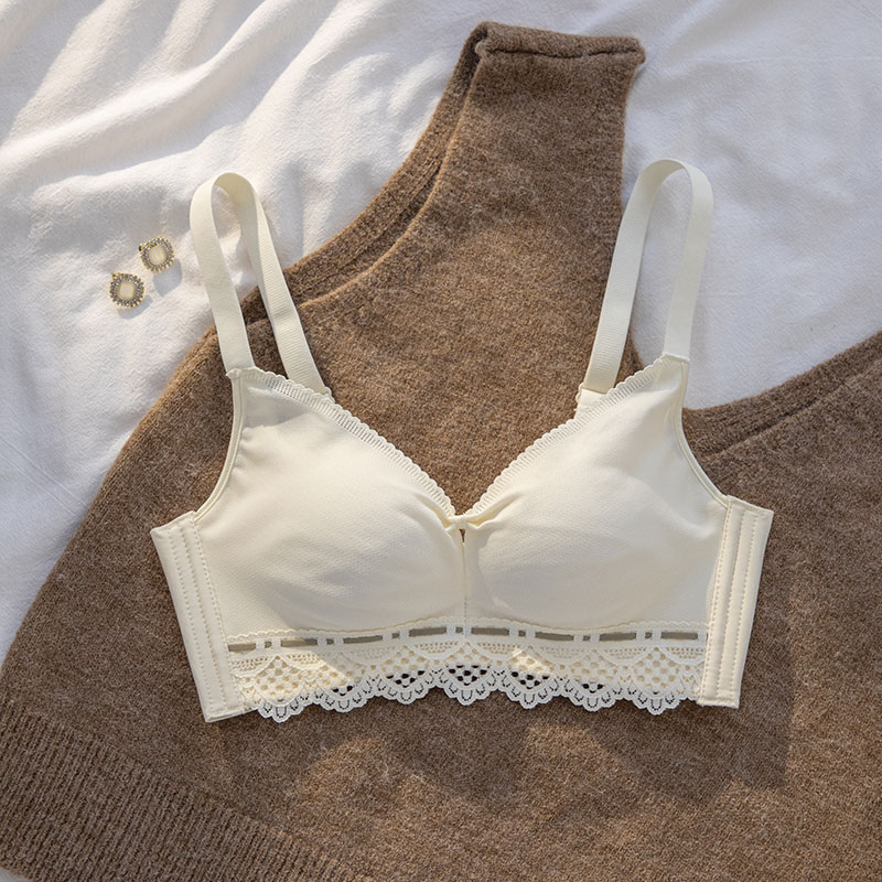 秋冬新品舒适小胸聚拢内衣女防外扩无钢圈文胸平胸不空杯AA胸罩