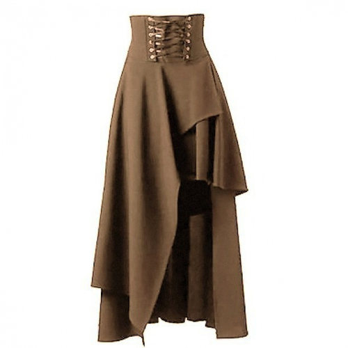 Irregular Gothic Half length Skirt 5色不规则哥特半身长裙