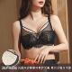 6092大胸内衣女透色带蜂巢杯养护文胸套装 聚拢带胸垫薄款