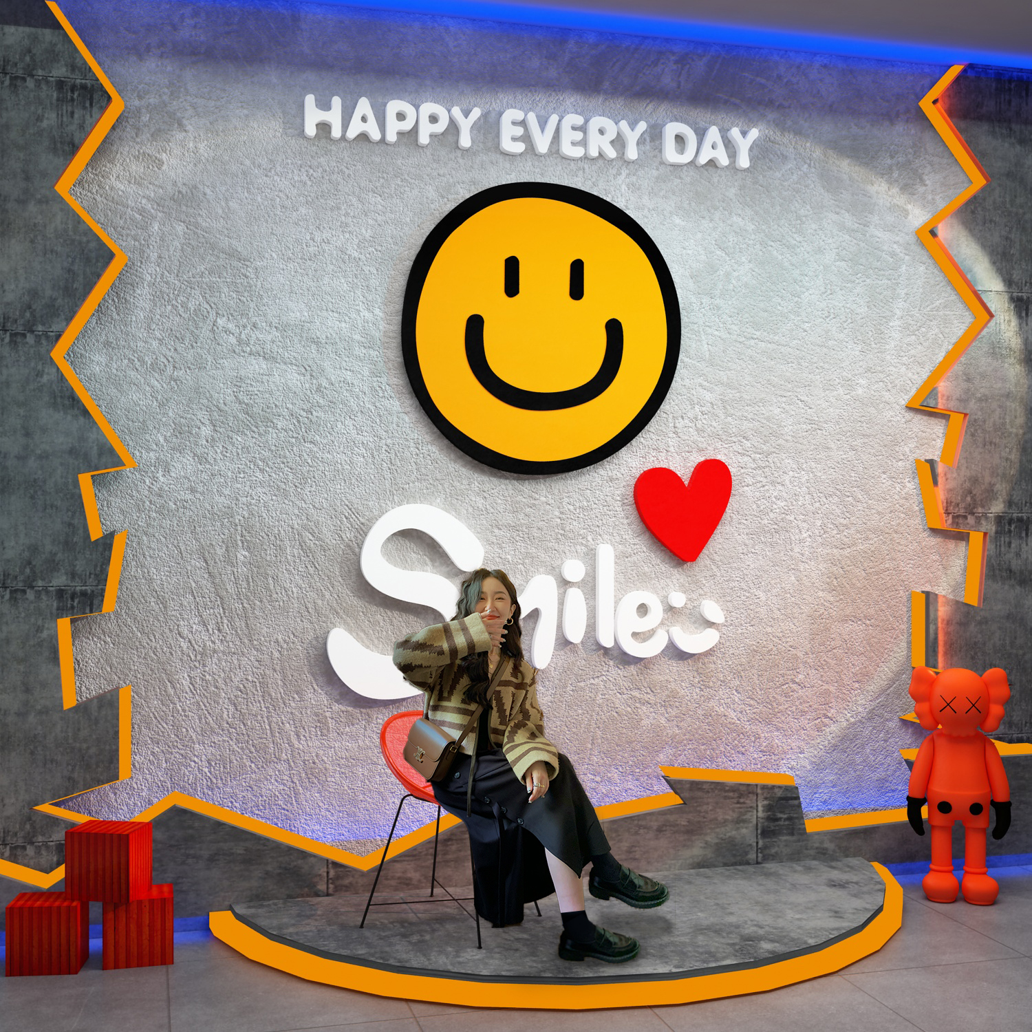 环保立体亚克力镜面装饰墙贴