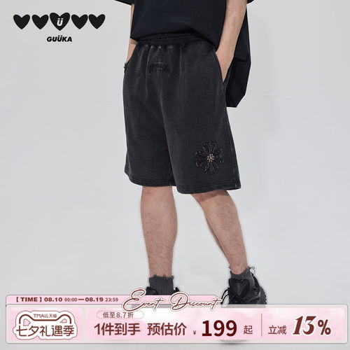 GUUKA哥特风复古熟悉短裤