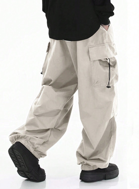 Men's loose workwear and casual pants跨境男士工装休闲裤宽松