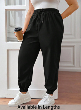 Ice silk casual pants women sports sweatpants休闲女运动卫裤