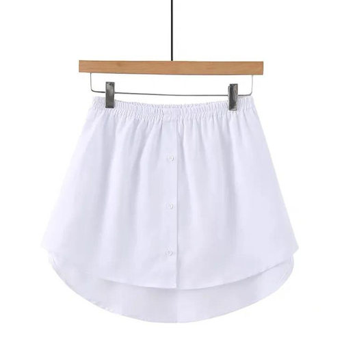 Women's fake hem hoodie with inner hem skirt假下摆内搭下摆裙